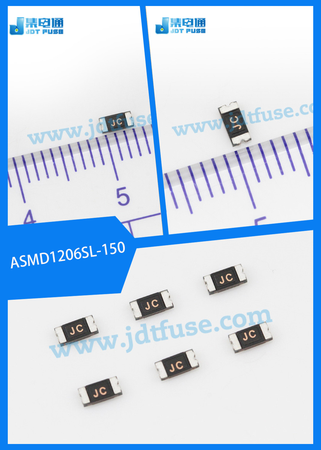 JDTFUSE 低電阻自恢復保險絲